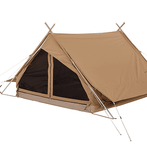 Leichtes Campingzelt mit robustem Rahmen und Rainfly, perfekt für Outdoor-Abenteuer.