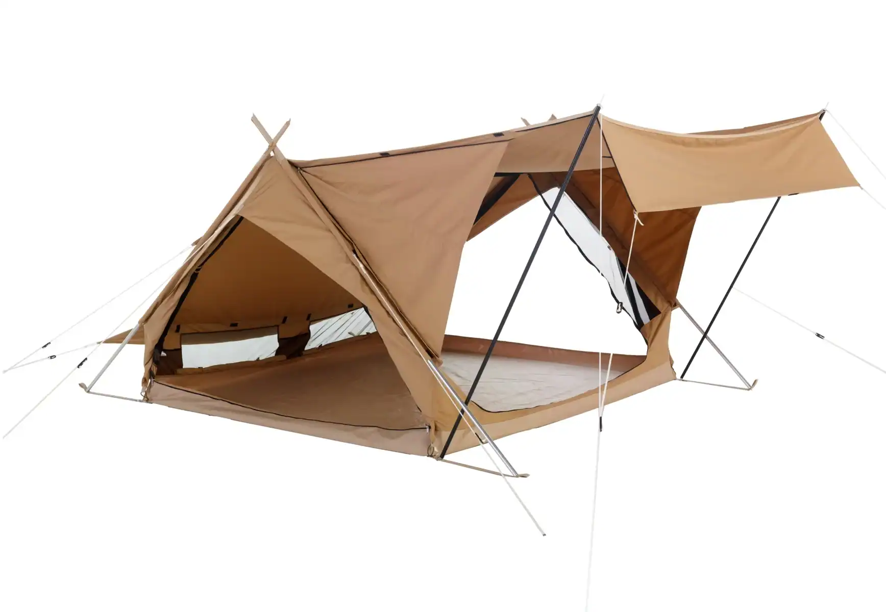 Attributivische Amazonas-Tarp als langlebiger Camping- und Trekking-Schutz, leichtes, wetterfestes Tarp, perfekt für Outdoor-Abenteuer, ideal für Rucksacktouren und Camping.