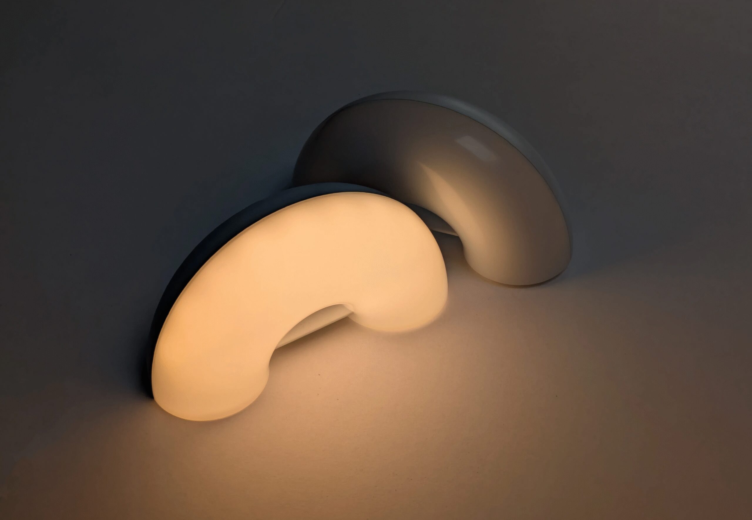 Sanfte LED Nachttischlampe in Form einer menschlichen Ferse, ideal für Gesundheits- und Wellnessraum, warmes Licht, modernes Design, entspannendes Licht für Schlafzimmer und Therapieumgebungen, beste Fersenerholung.