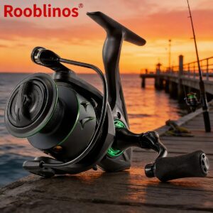 Robuste Angelrolle für Angler, ideal für Meeres- und Süßwasserfischerei, mit langlebigem Metallgehäuse und präzisem Getriebe, perfekt für anspruchsvolle Angeltouren.