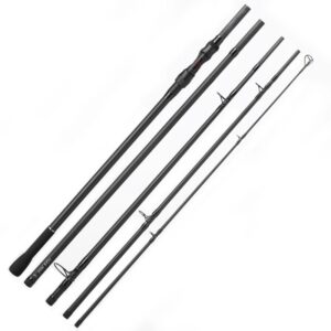 Mini Carbon Karpfenrute 3,60–3,90 m, ideal für Angler, hochwertiges Reiseruten-Set.